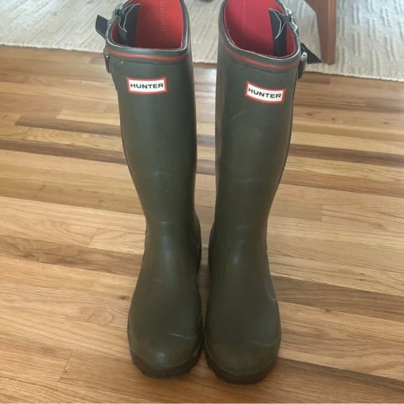 Hunter Balmoral Neoprene Zip Boot - Men's Size 10 - Picture 8 of 8